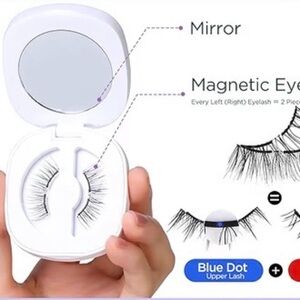 Magnetic Eyelashes with Applicator Kit, Reusable False Eyelashes, No Glue Needed